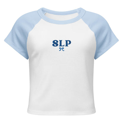 Embroidered SLP Raglan Baby Tee