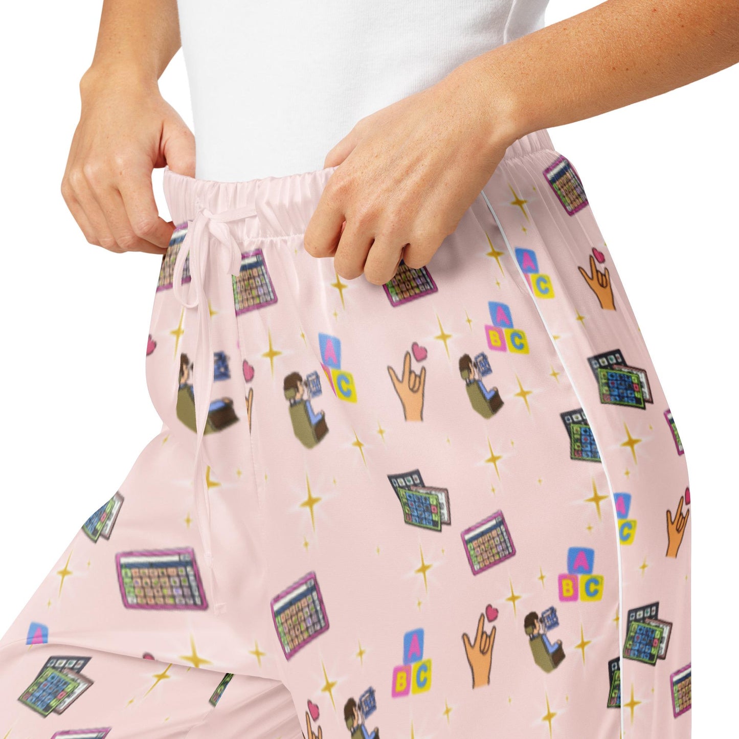Pastel SLP Pajama Pants | AAC Communication Lounge Pants