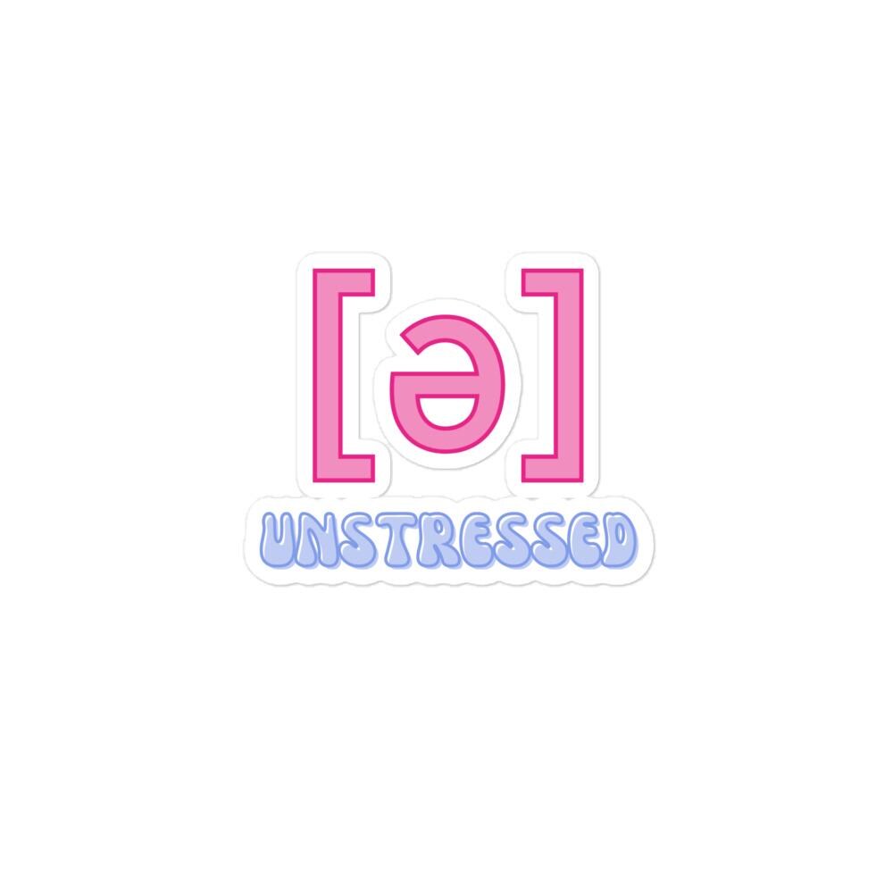 Schwa Sticker | Linguistics, Speech Pathology Gift