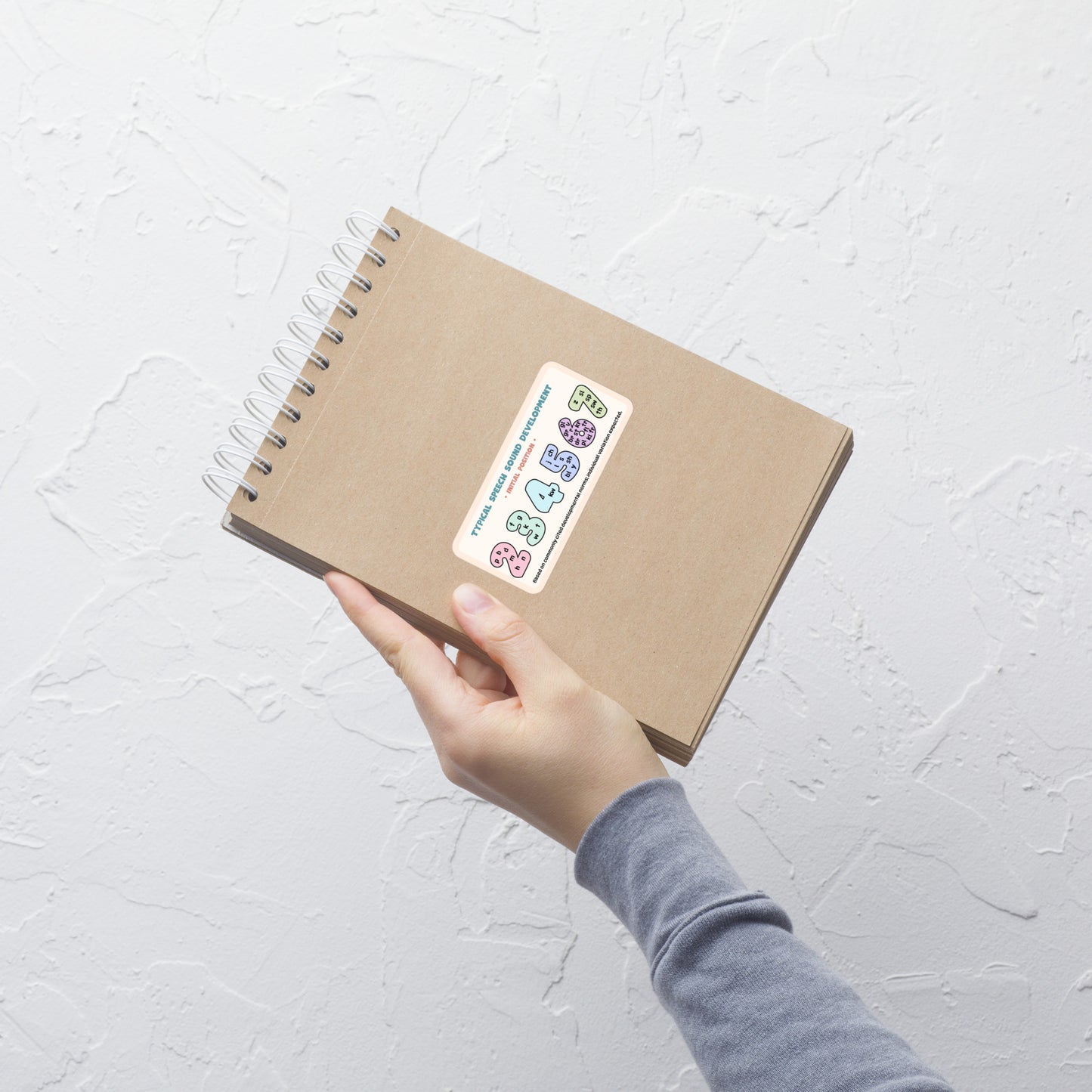 Typical Speech Sound Development – Medial Position Sticker